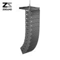 ZSOUND LA206 Neodymium Wooden Polyurea Audio System Sound Professional Line Array Speakers